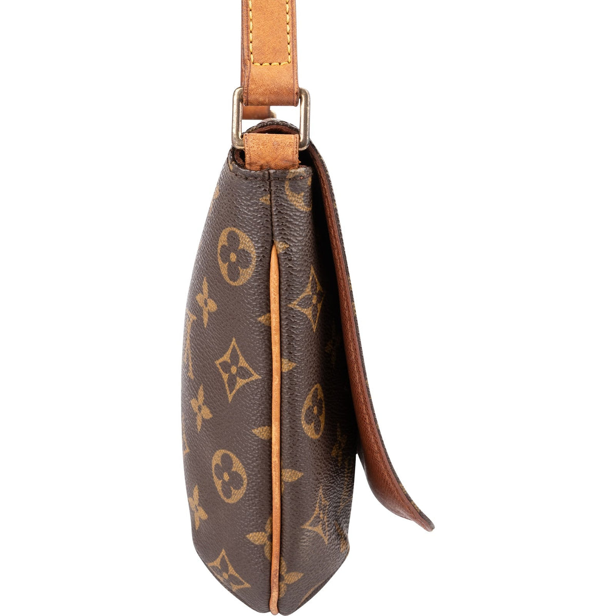 Bolso de hombro Louis Vuitton Musette Tango en lona Monogram