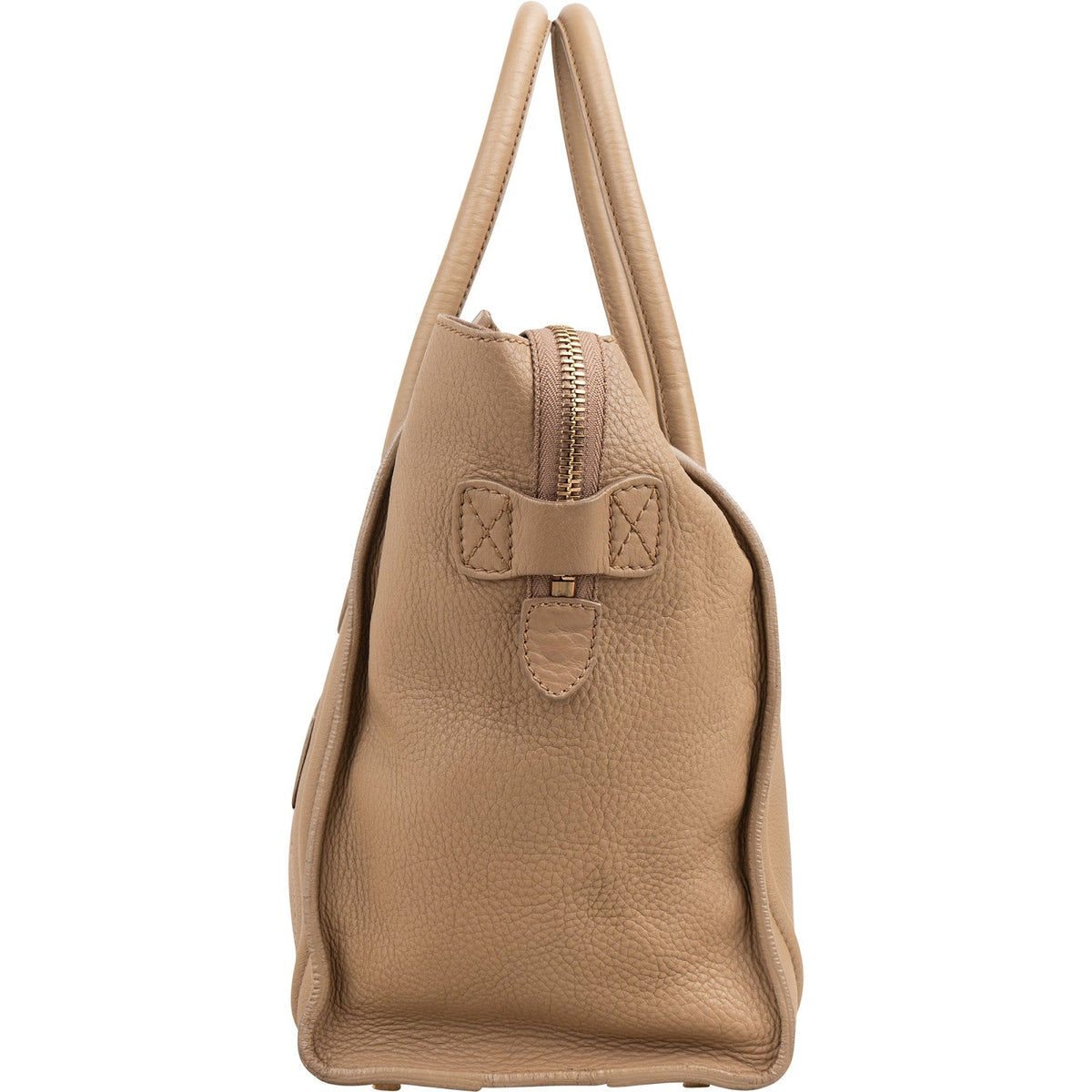 Borsa tote Céline Luggage in pelle di vitello bottalata