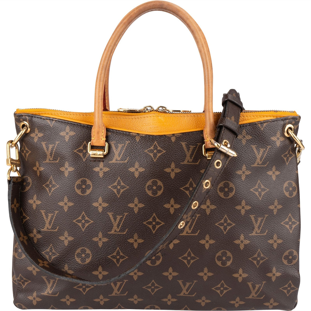 Louis Vuitton Monogram Canvas Pallas MM handtas