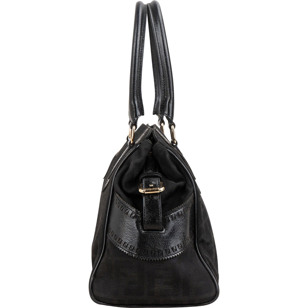 Fendi FF Zucca Canvas Villa Borghese Handtasche, Bild 6 von 11