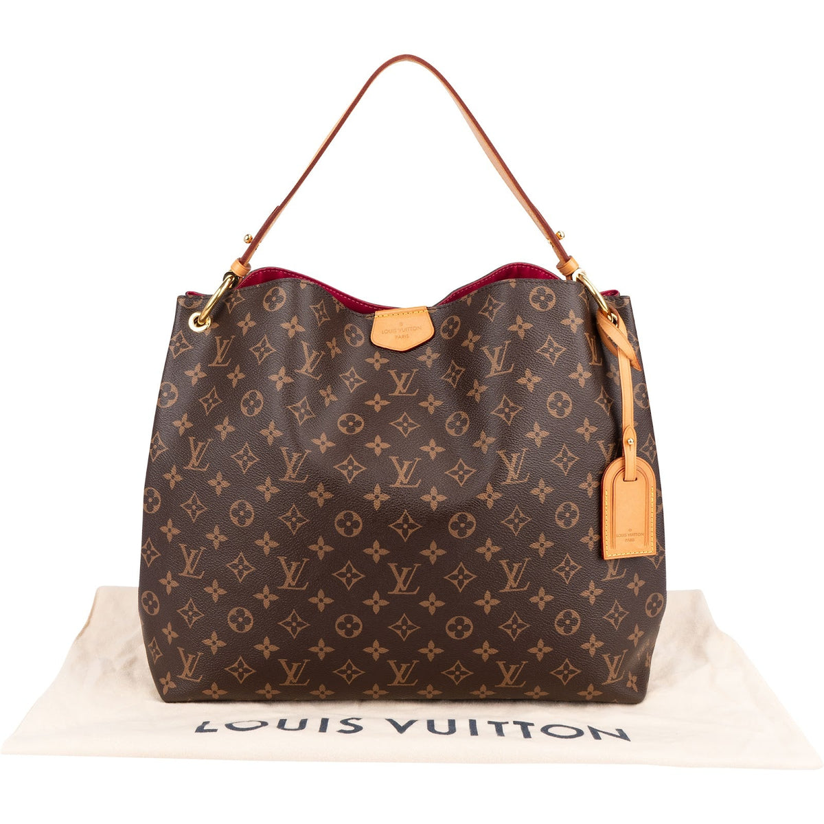 Bolso de mano Graceful MM de lona Monogram de Louis Vuitton