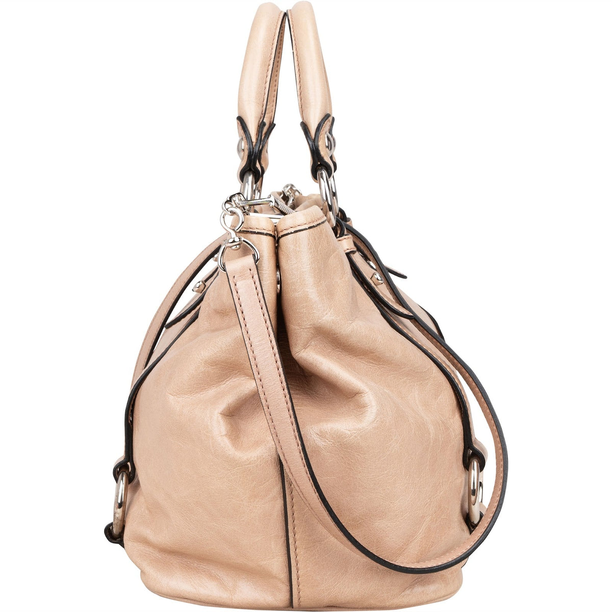Sac à main Miu Miu Vitello Lux City