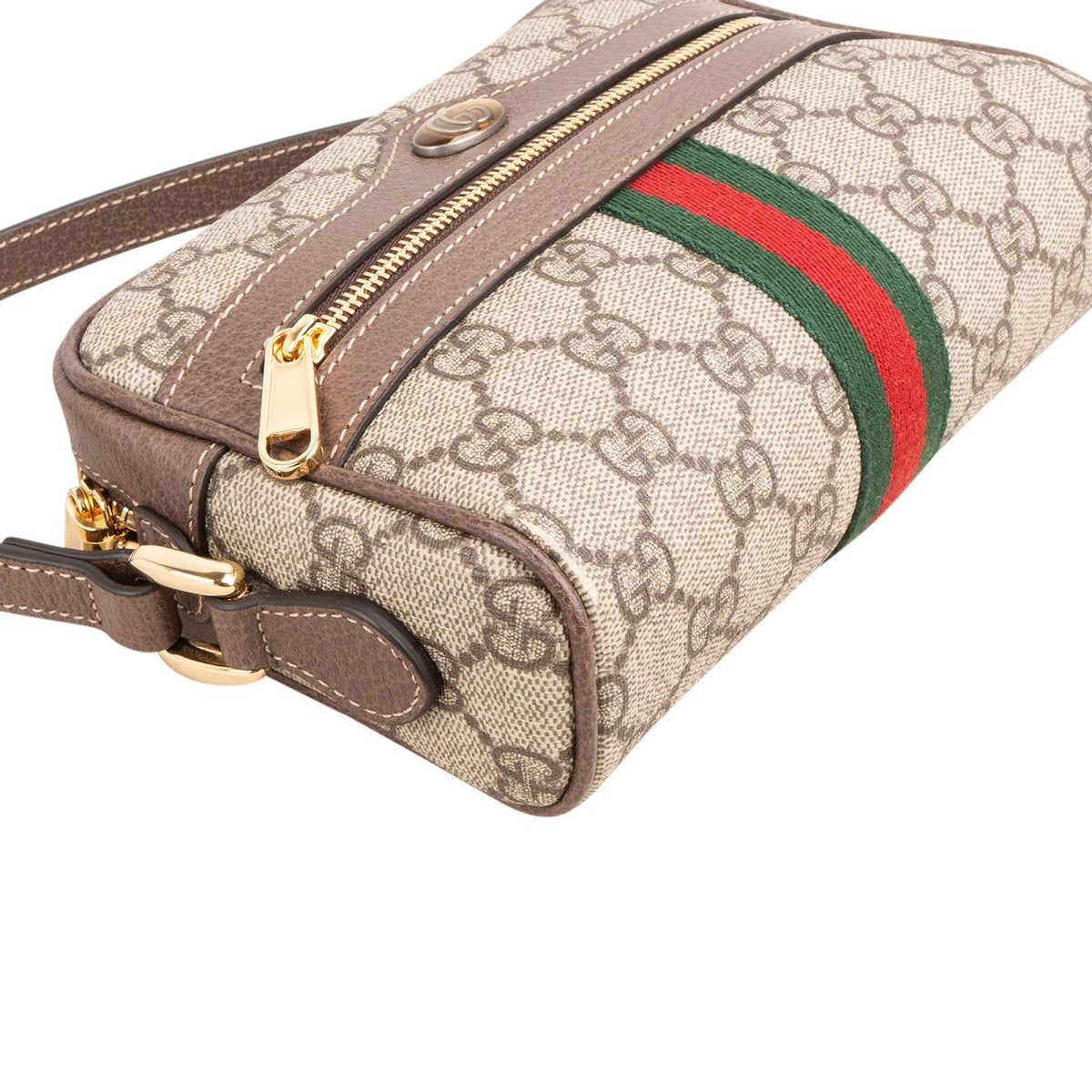 Gucci Monogram GG Supreme Ophidia Mini Umhängetasche, Bild 7 von 11