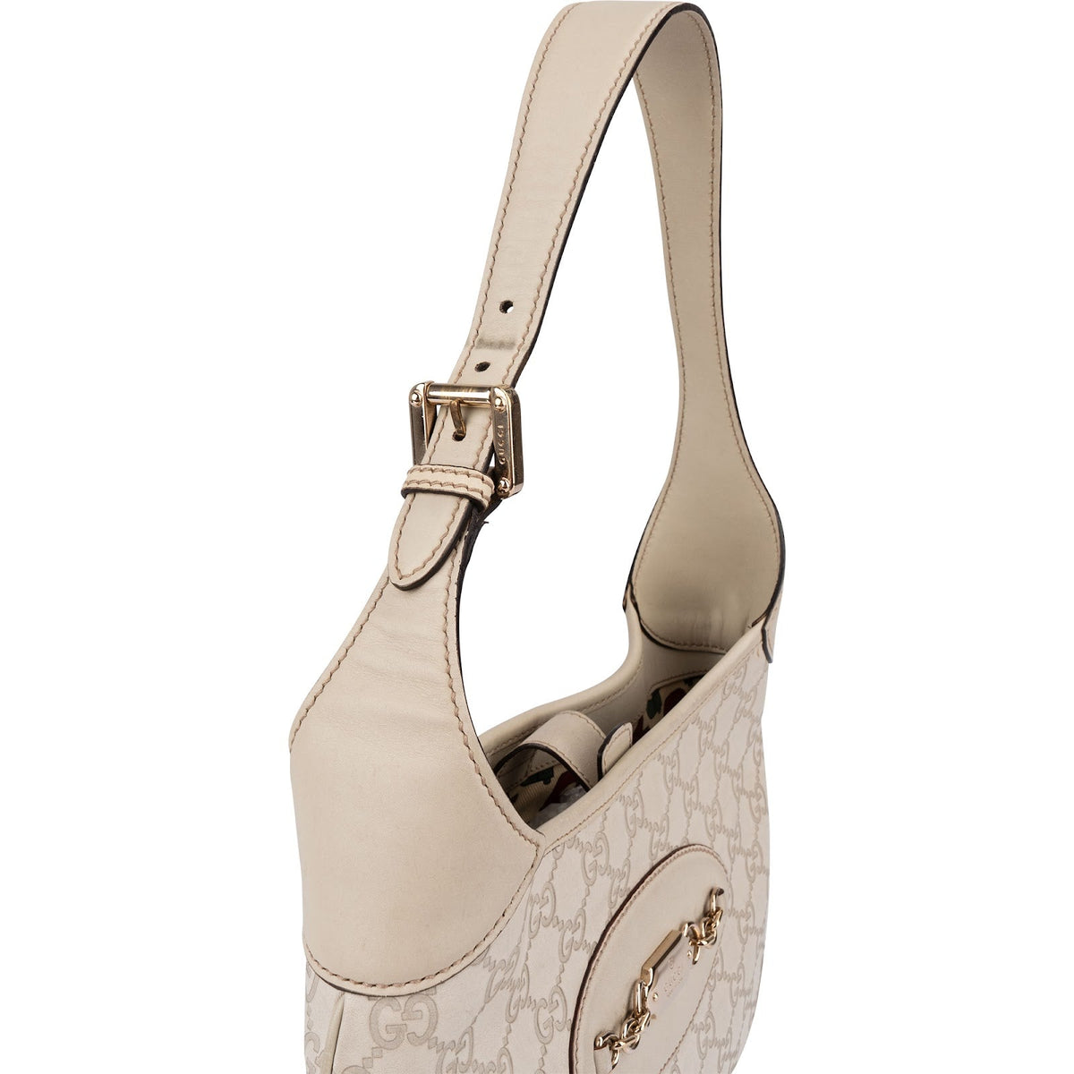 Gucci Guccissima Horsebit Chain Jackie Schultertasche, Bild 3 von 11