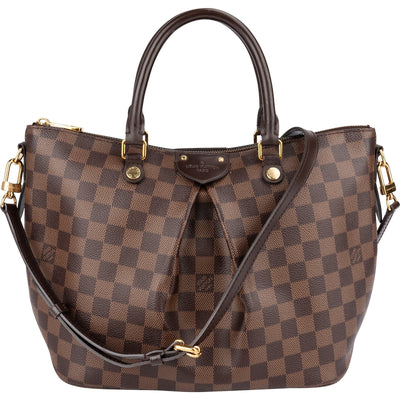 Borsa Louis Vuitton Monogram Damier Ebene Siena MM