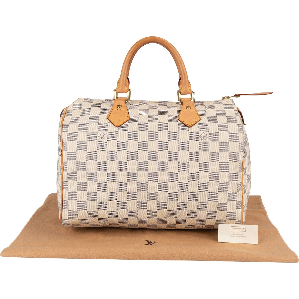 Louis Vuitton Speedy 30 aus Damier Azur Canvas – Ansicht 2