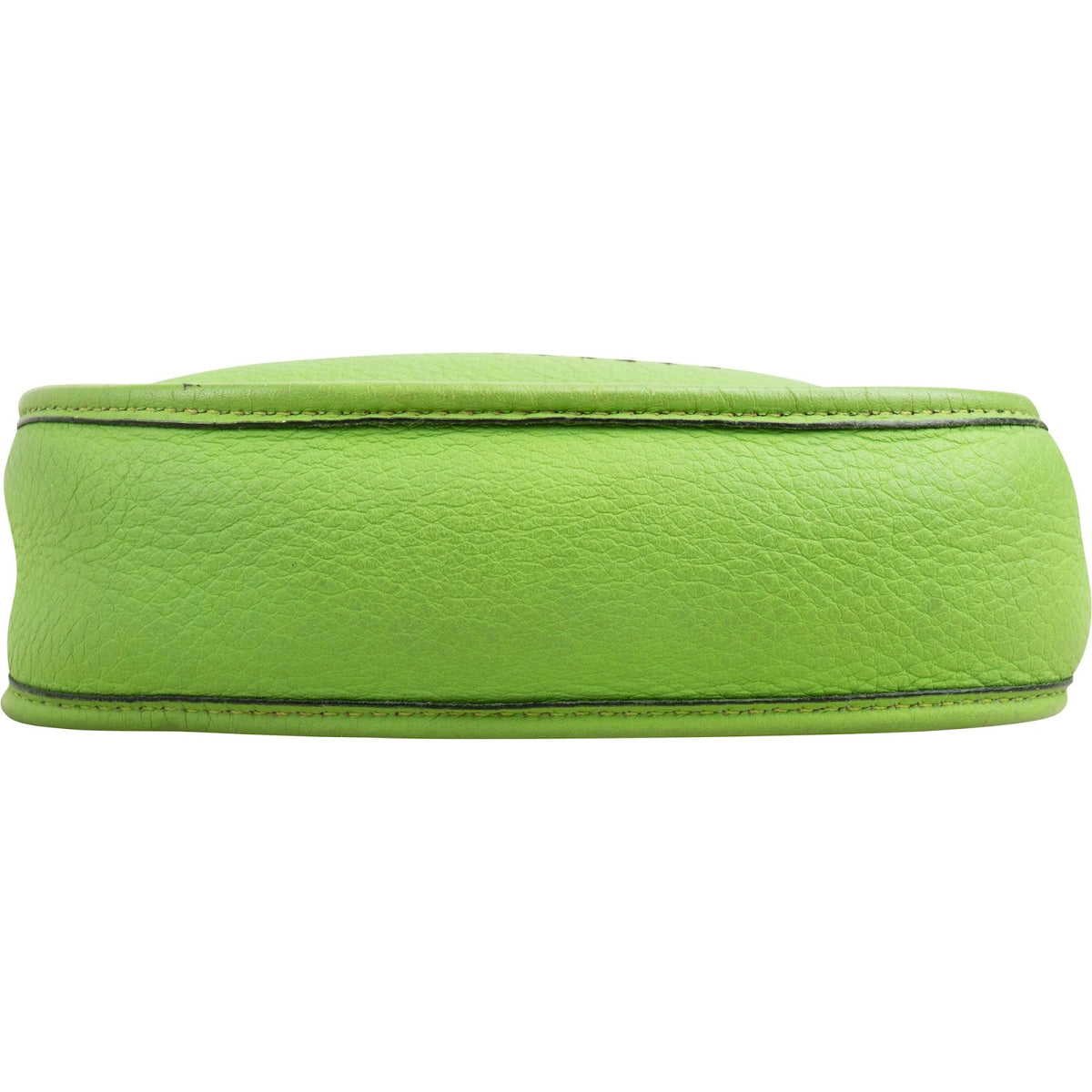 Bolso bandolera Hermès Evelyne PM de piel Clemence color verde
