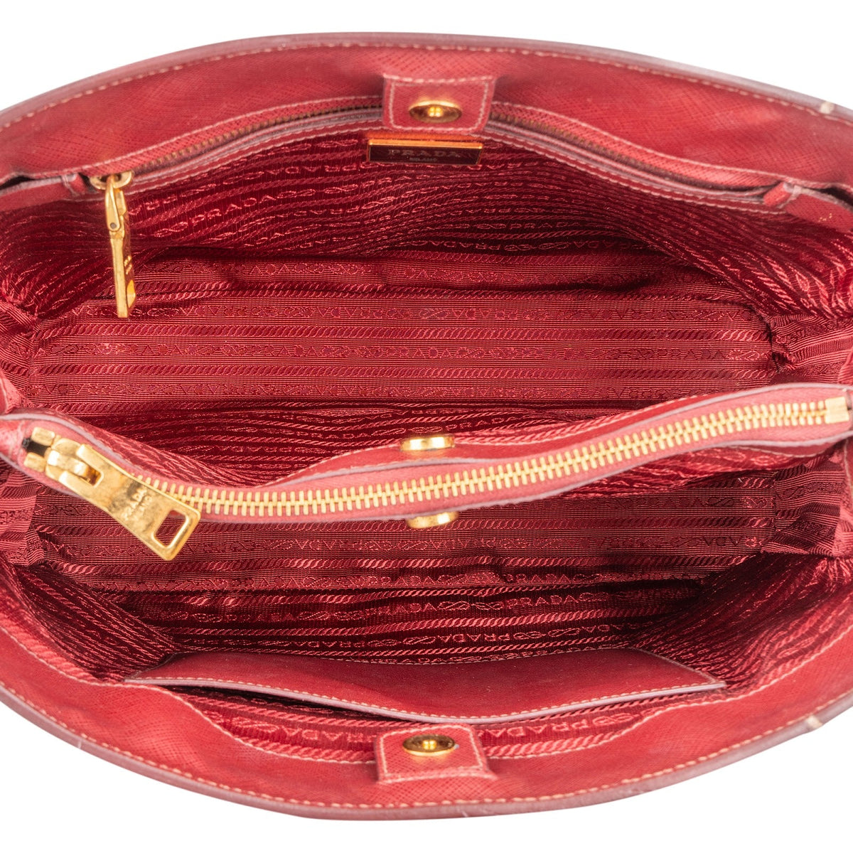 Prada Saffiano Leder Lux Galleria Handtasche, Bild 10 von 12