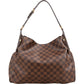 Louis Vuitton Damier Ebene Canvas Reggia aus Damier Ebene Canvas und Leder – Vorderansicht