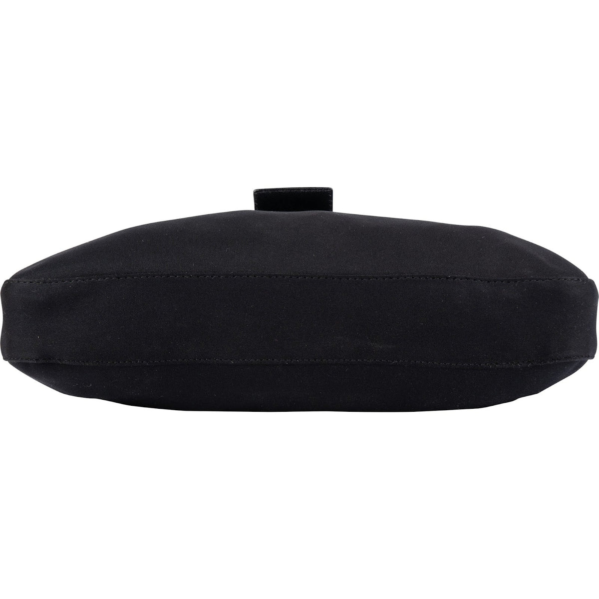 Fendi Schwarz Baumwolle Baguette Buckle Schultertasche, Bild 8 von 11