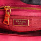 Prada Galleria Small aus rosa Saffiano-Leder – Ansicht 11