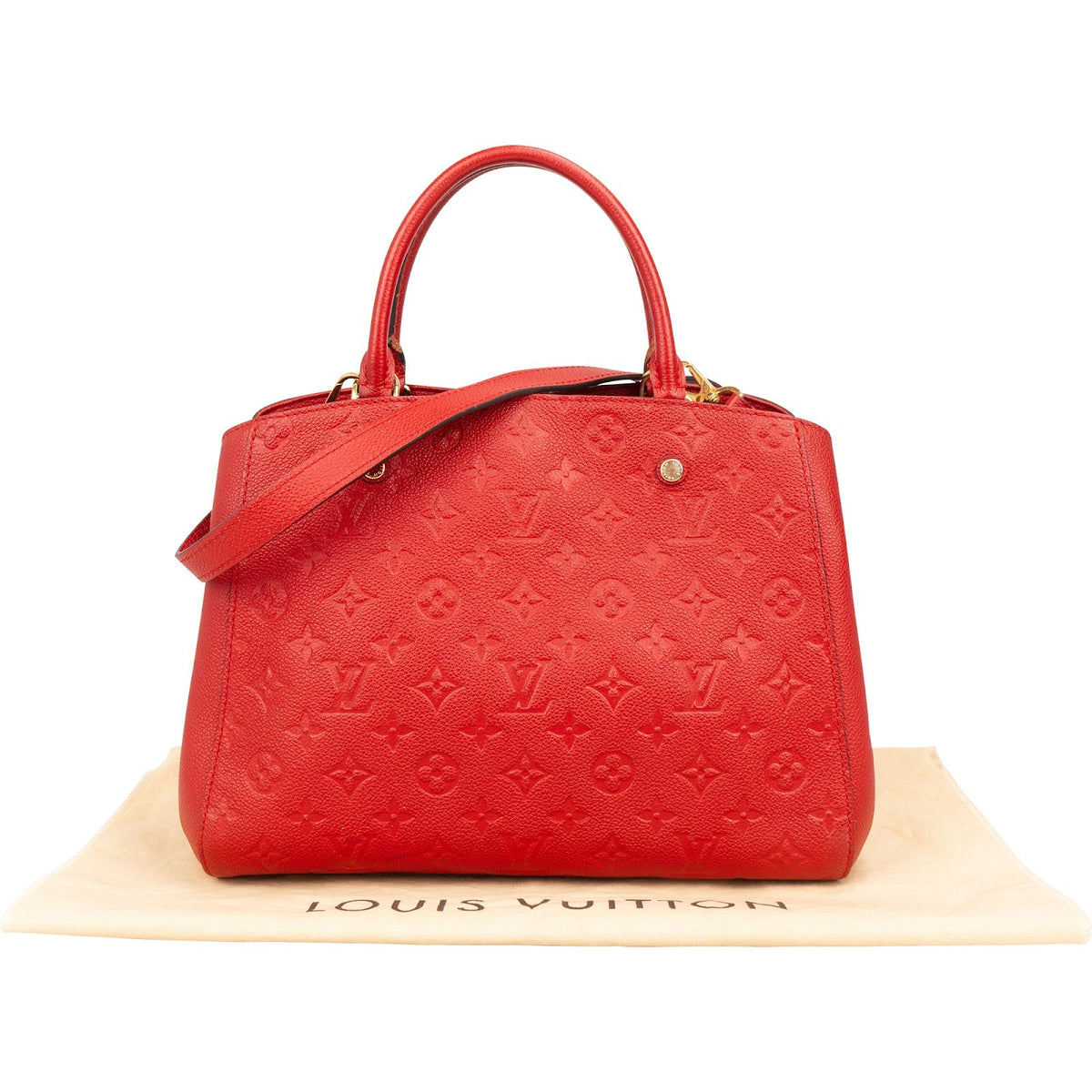 Louis Vuitton Leder Empreinte Montaigne MM Handtasche, Bild 2 von 14