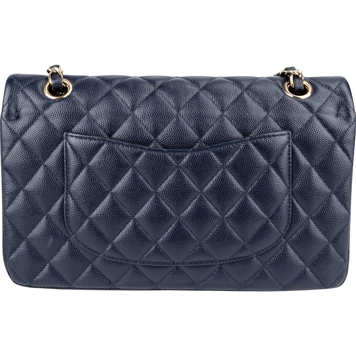 Chanel Caviar Medium Gold Double Flap Schultertasche, Bild 4 von 14