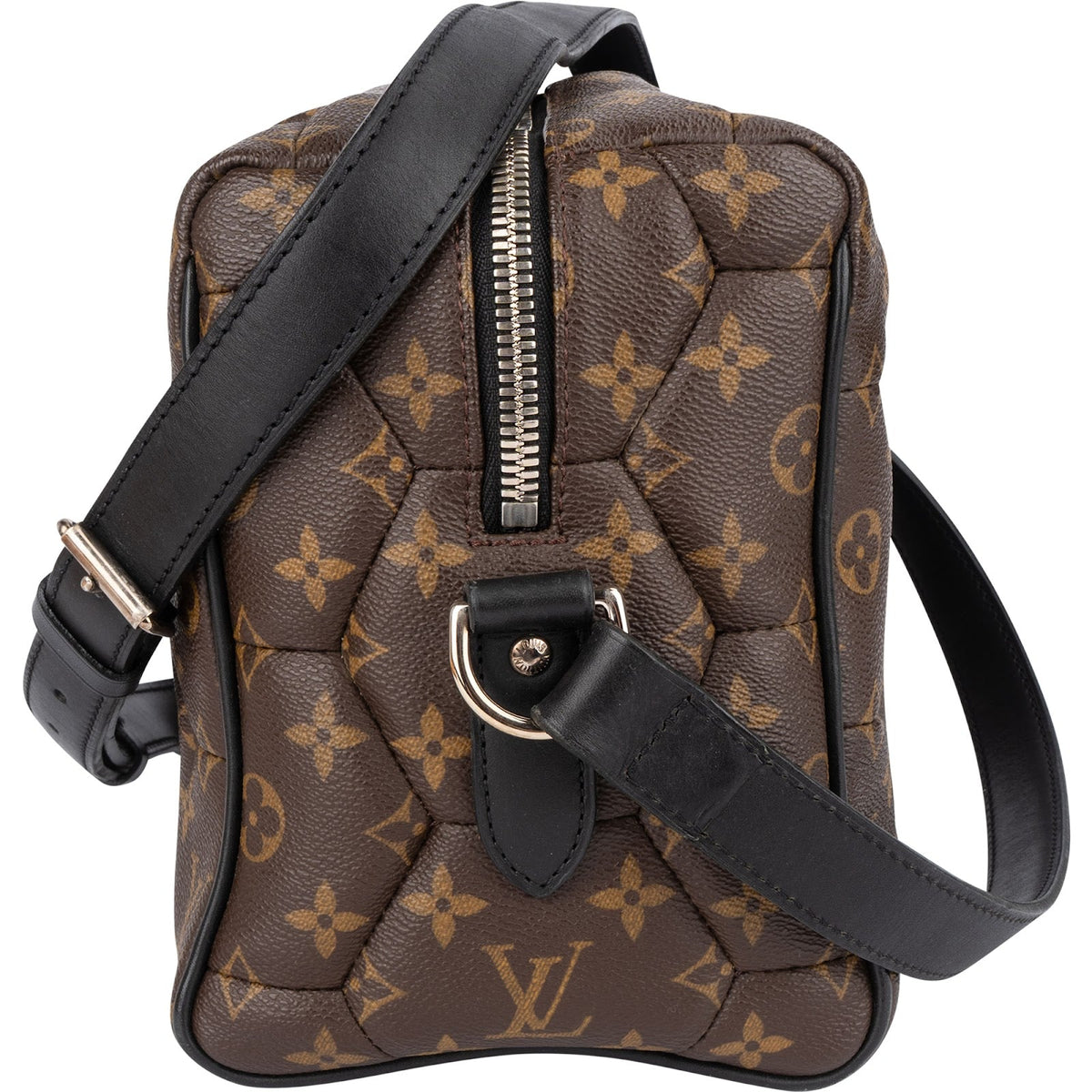 Sac bandoulière Louis Vuitton Monogram Macassar Hexagon Neo Trocadero