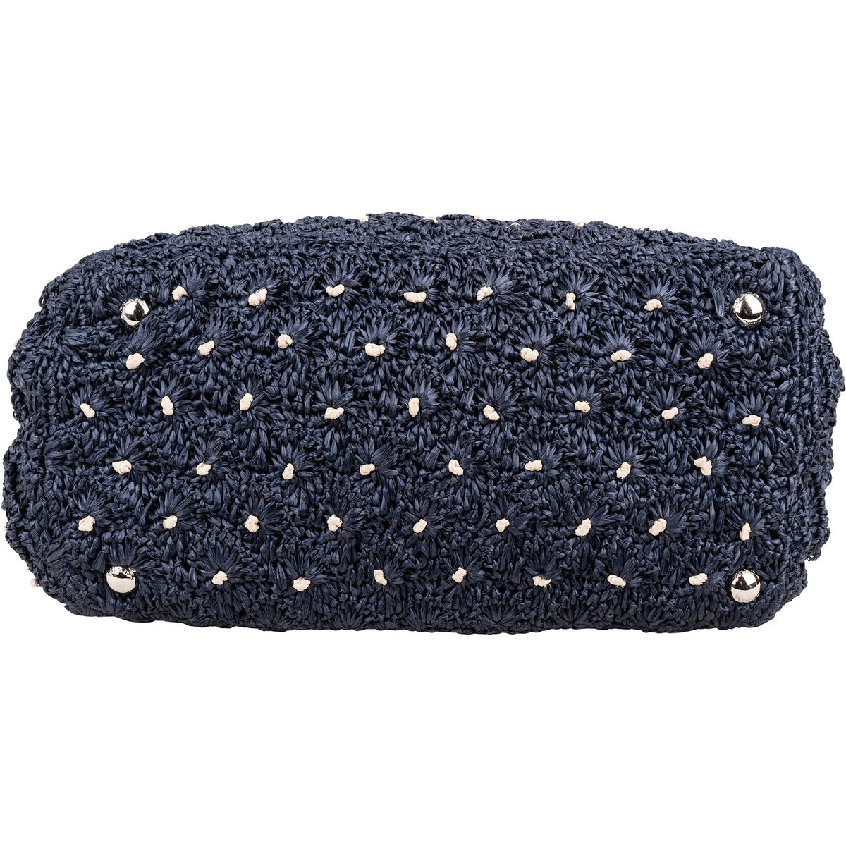 Prada Woven Raffia Polka-Dot Tote, Bild 7 von 12