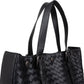 Bolso de hombro tipo tote Bottega Veneta Intrecciato de piel de napa en color agua