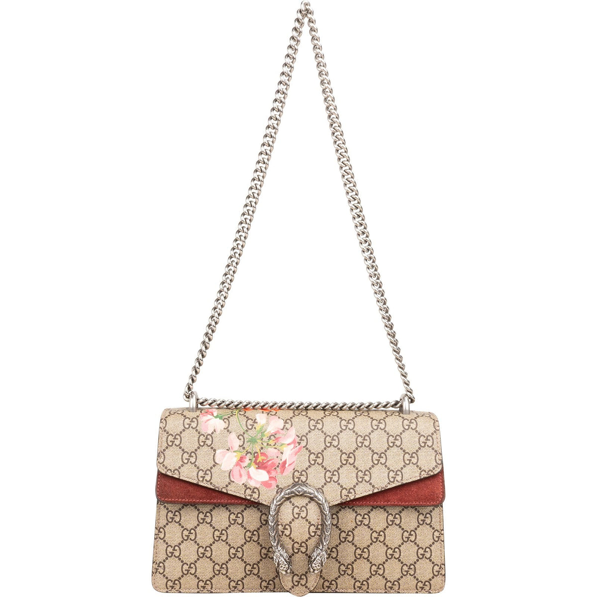 Gucci GG Supreme Floral Print Dionysus Schultertasche, Bild 9 von 14