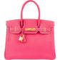 Hermès Birkin 30 handtas van Rose Tyrien Epsom-leer