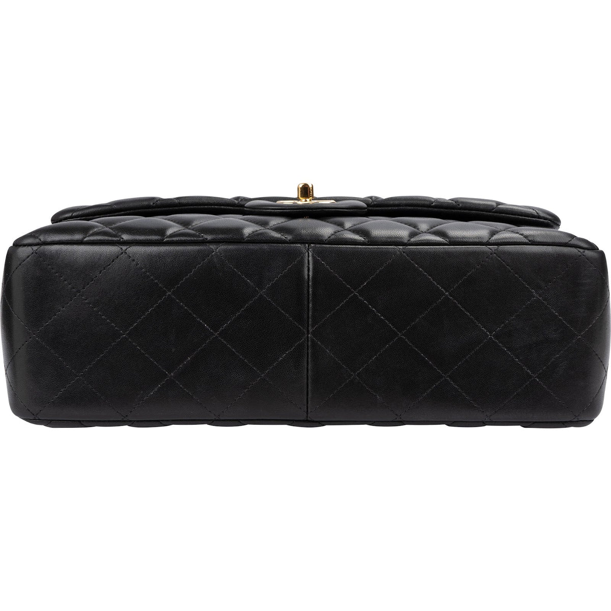 Chanel Jumbo Double Flap aus gestepptem Lammleder – Ansicht 6