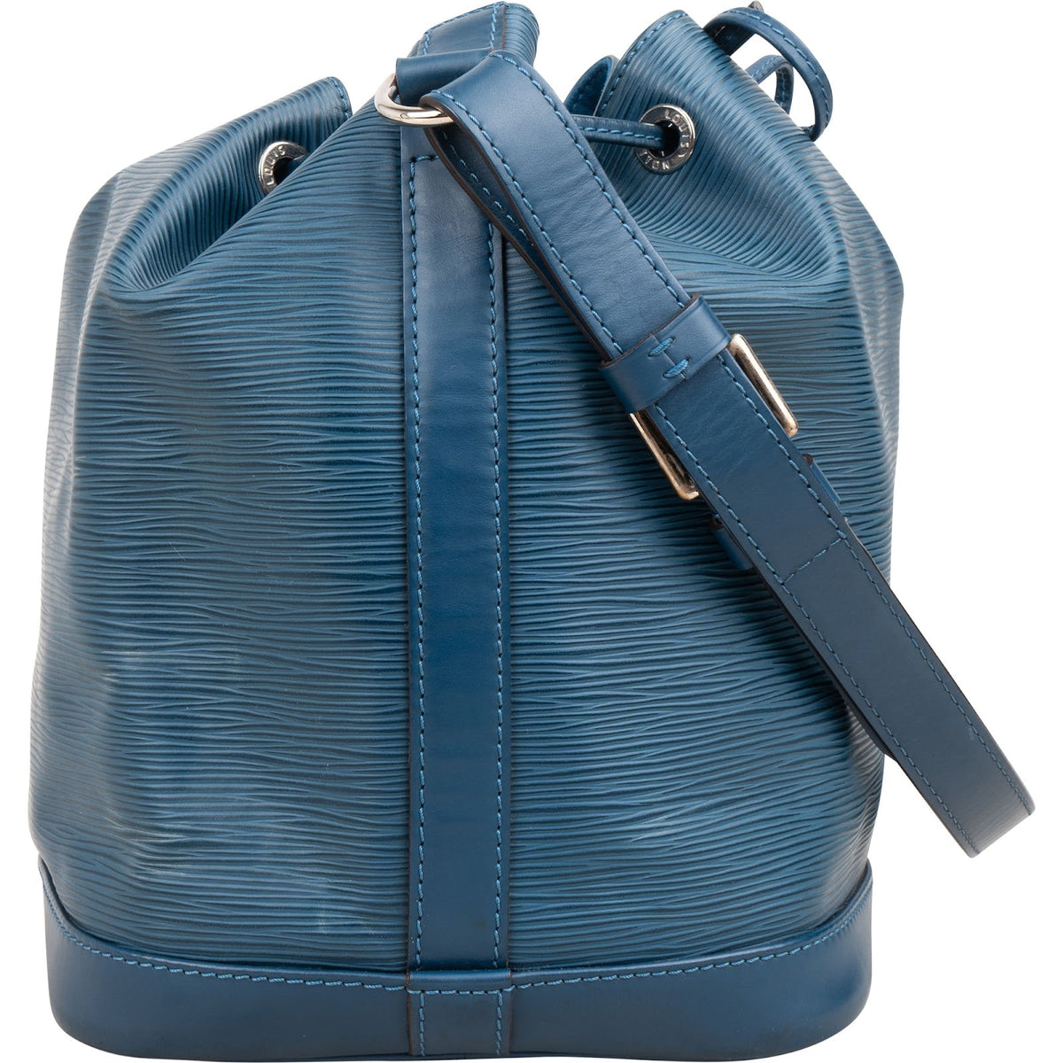 Louis Vuitton Blue Epi Leather NM Sac Noé Petit Shoulder Bag