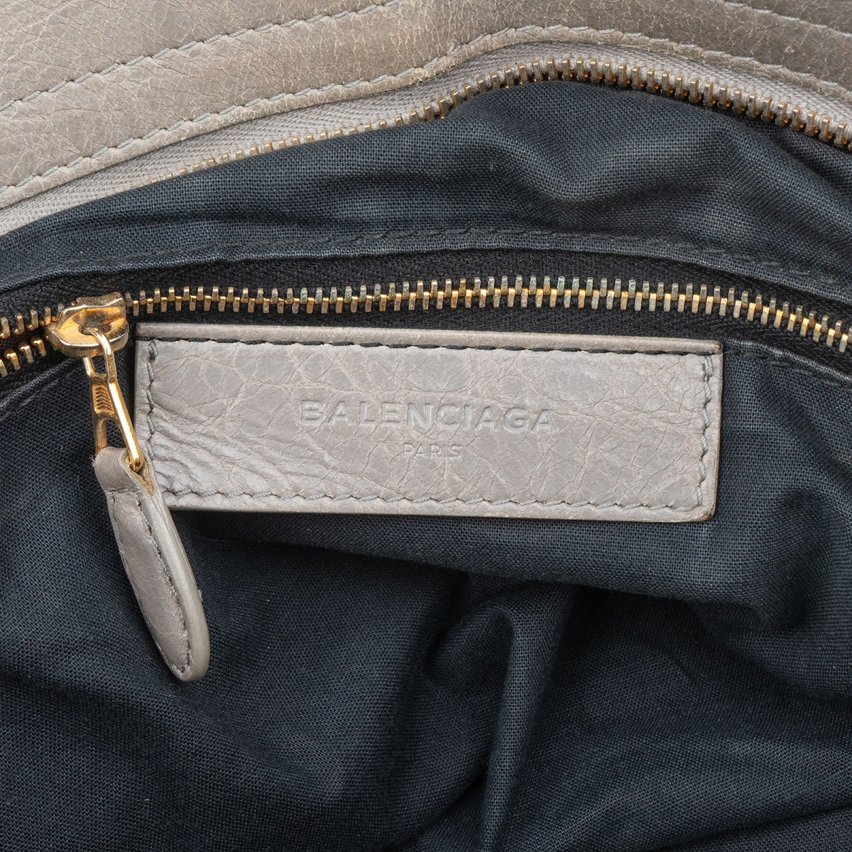 Balenciaga Grau Leder City Jumbo Handtasche, Bild 10 von 12
