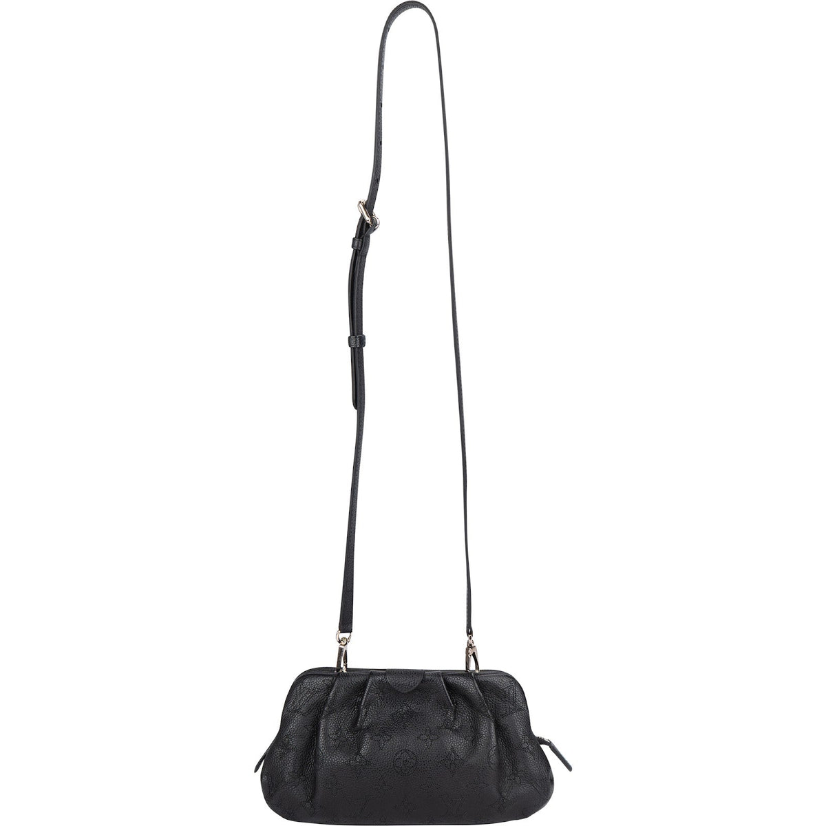 Louis Vuitton Leather Monogram Mahina Scale Pouch Crossbody Bag