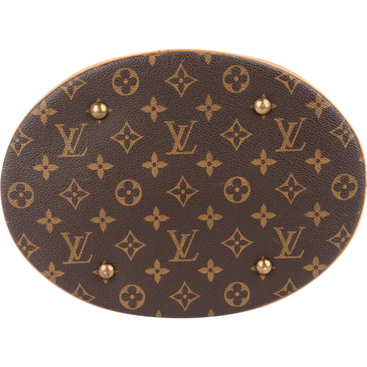 Bolso de hombro Louis Vuitton Monogram Canvas Bucket GM