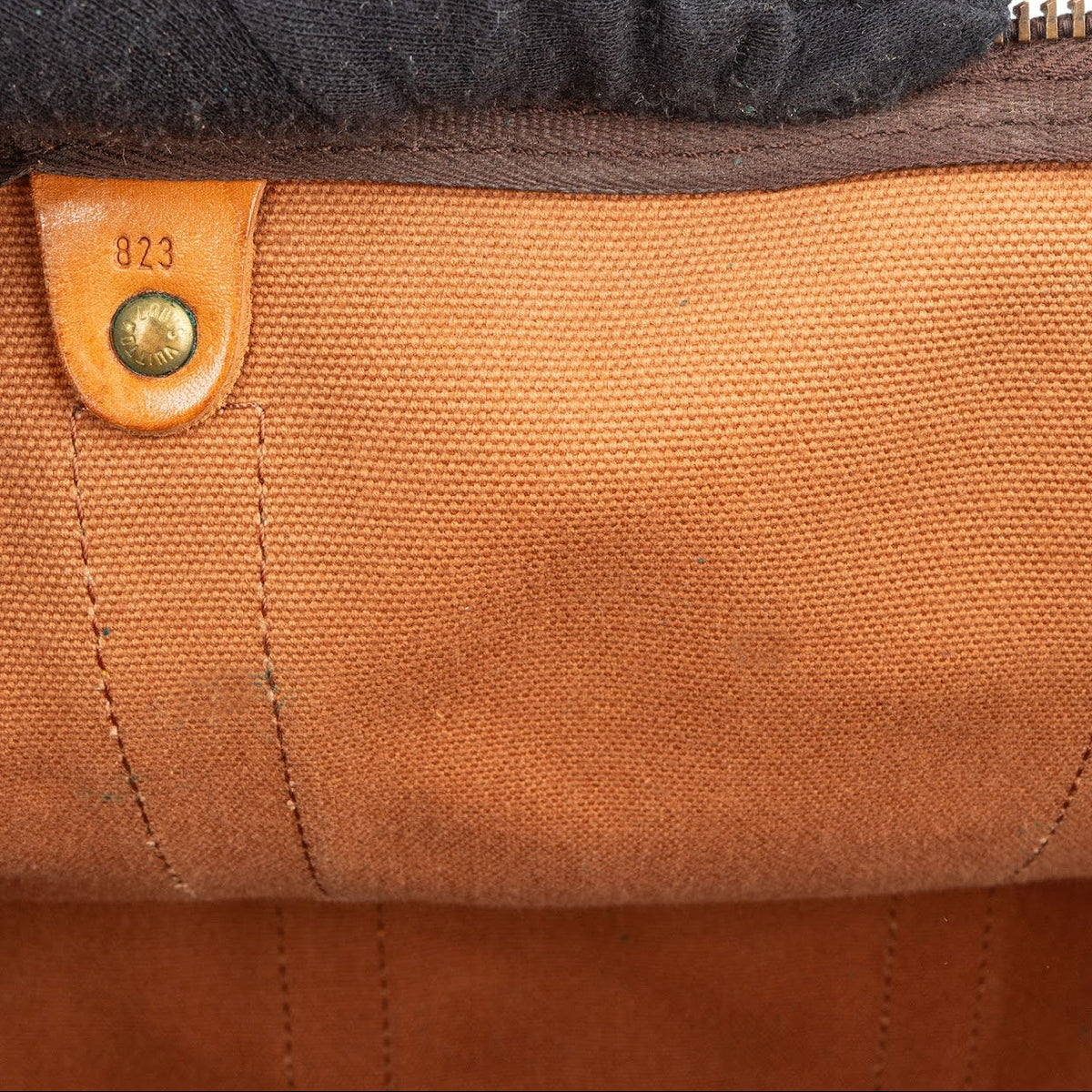 Louis Vuitton Monogram Canvas Keepall 45 Reisetasche, Bild 10 von 10