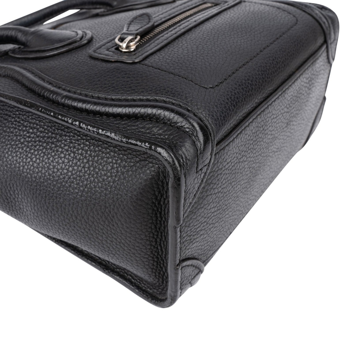Celine Nano Luggage aus Drummed-Kalbsleder – Ansicht 8