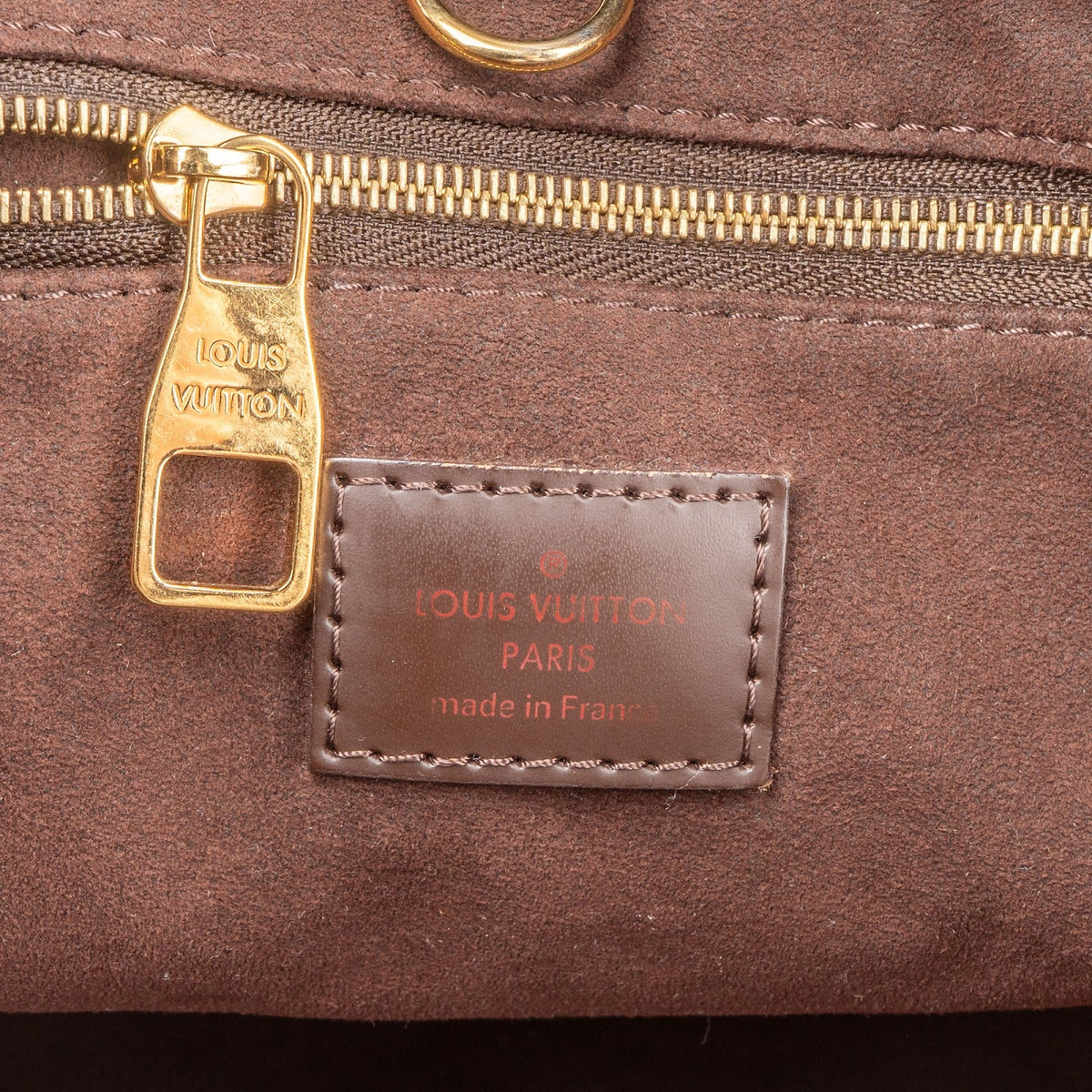 Bolso de hombro Louis Vuitton Monogram Damier Ebene Marylebone