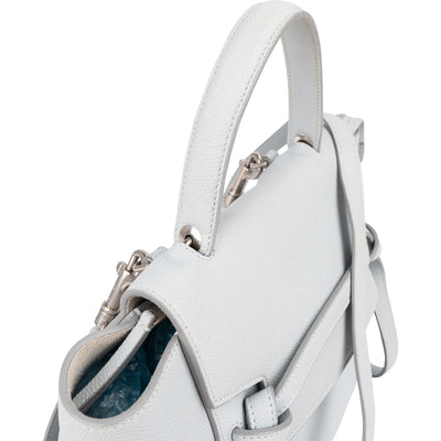 Céline Light Blue Grained Calfskin Nano Belt Bag