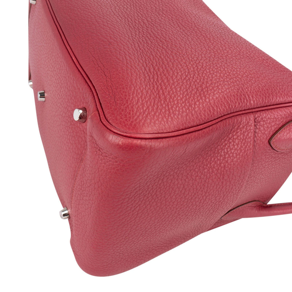 Hermès Clemence leer Palladium Lindy 34 Rubis handtas