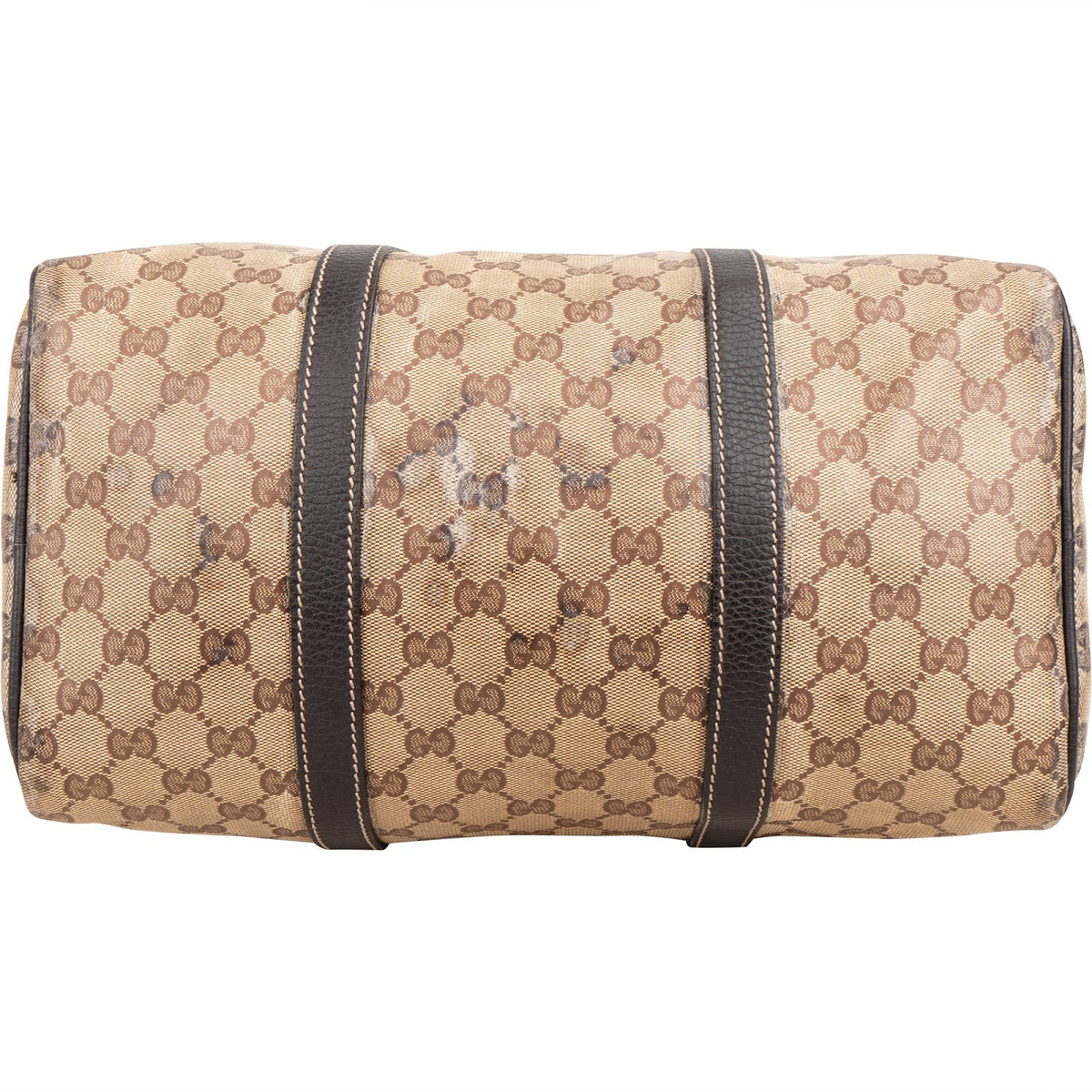 Gucci Monogram GG gecoate Canvas Boston handtas