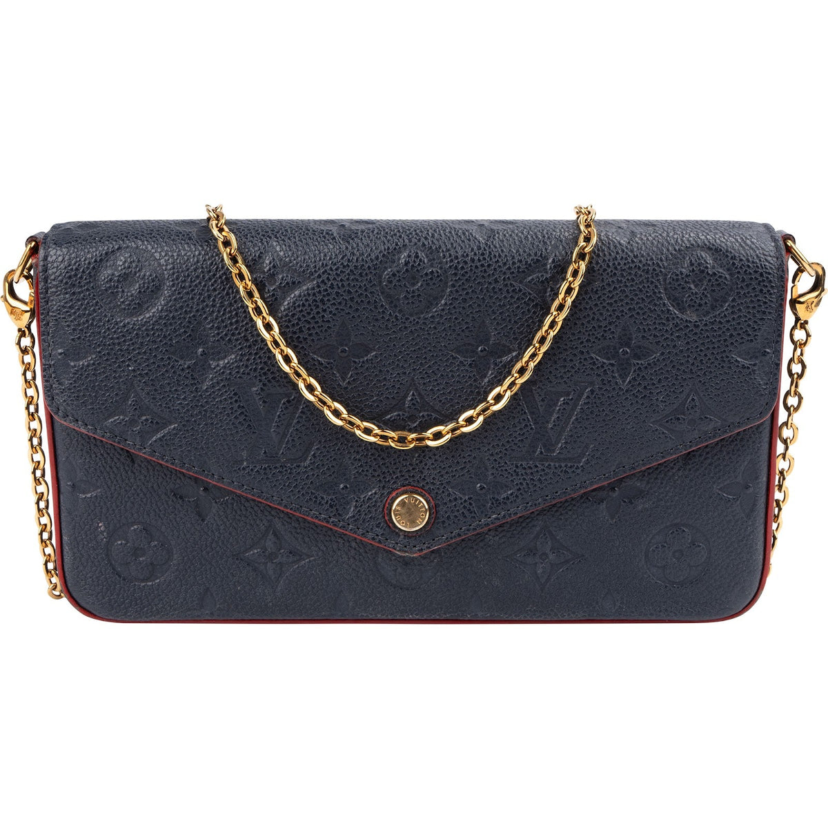Bolso bandolera Louis Vuitton Pochette Félicie en piel Monogram Empreinte