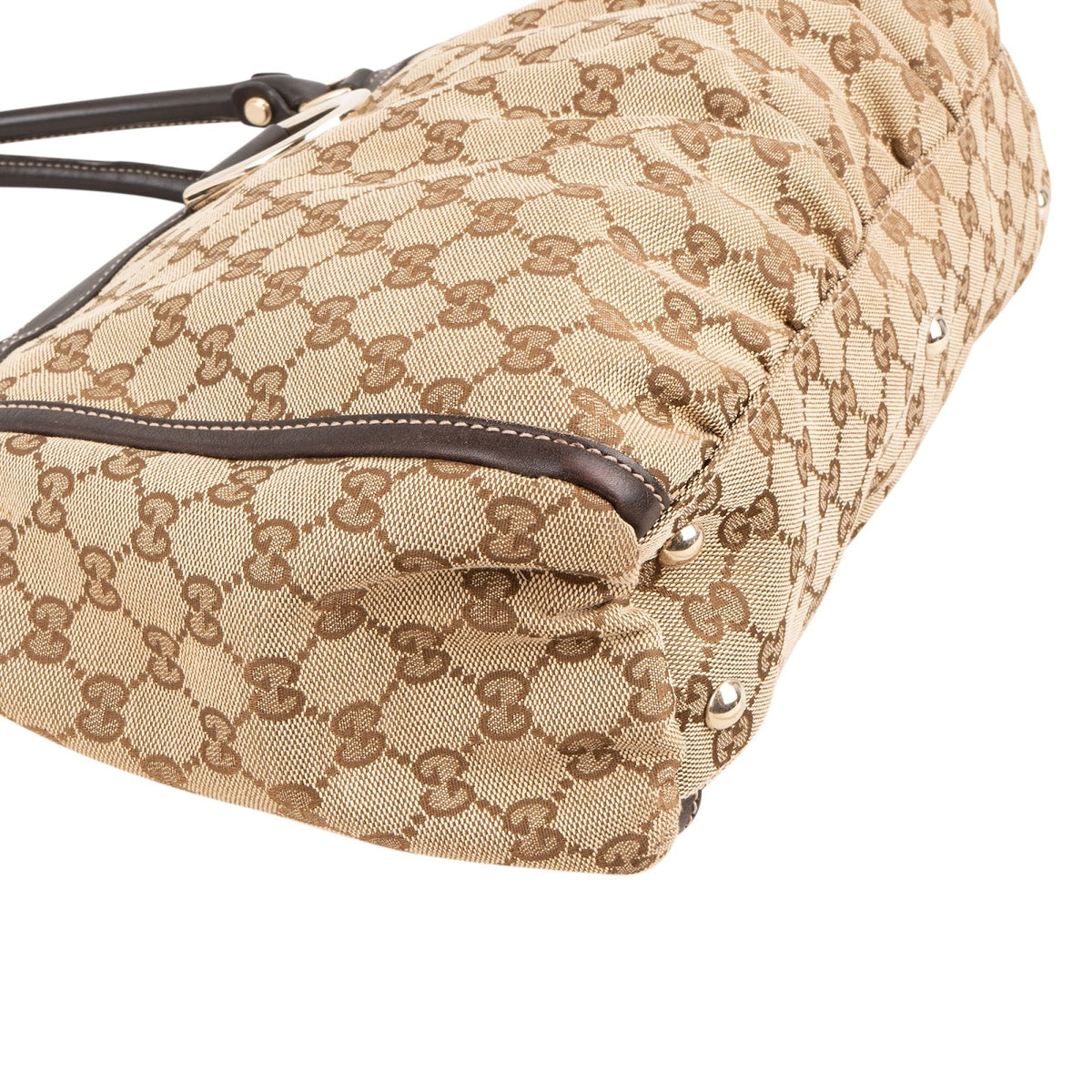 Gucci GG Canvas Abbey D-Ring Satchel Handtasche, Bild 7 von 10