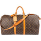 Louis Vuitton Monogram Canvas Keepall 55 Bandoulière Travel Bag