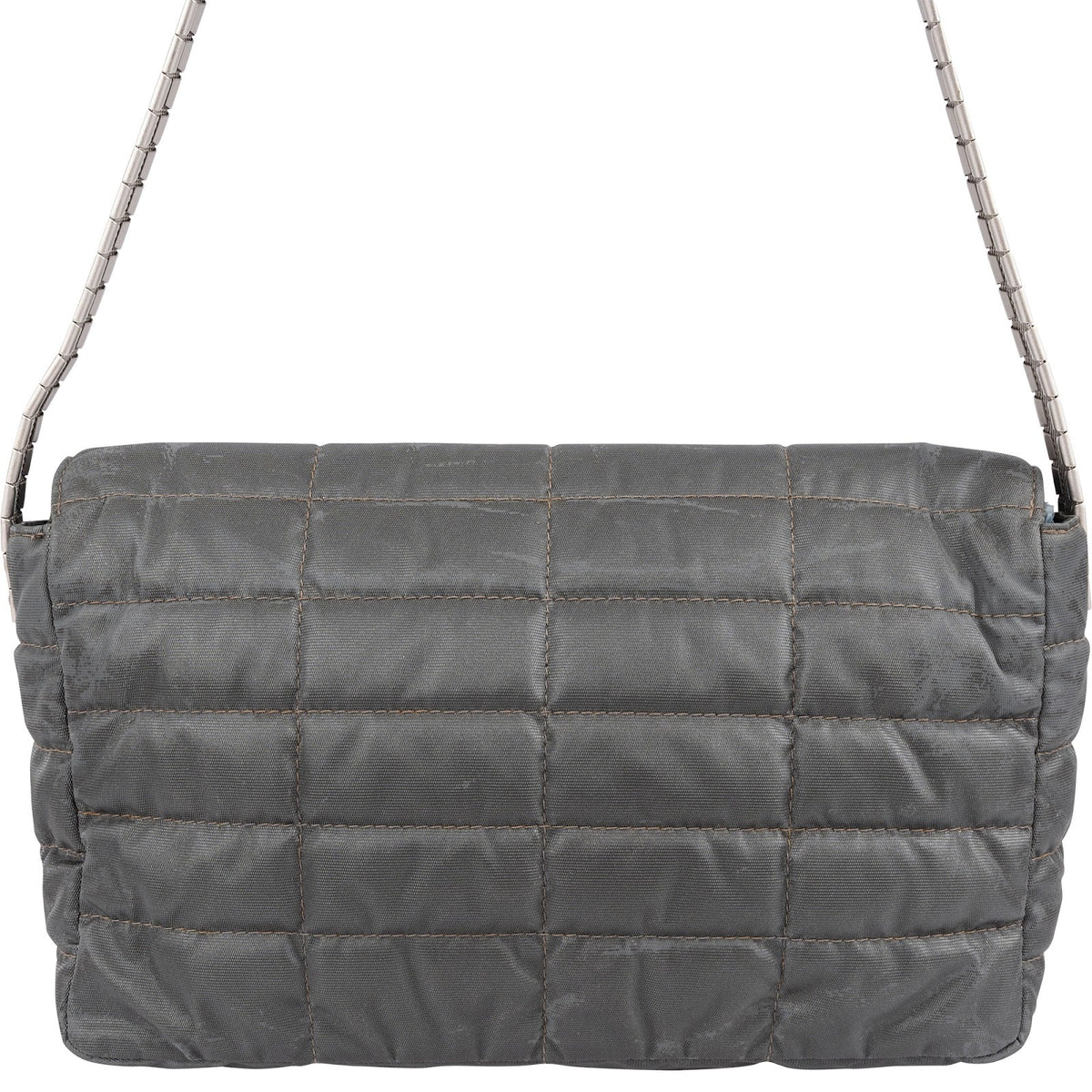 Chanel Chocolate Bar Flap aus Nylon (limitiert) – Ansicht 4