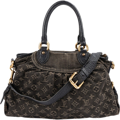 Louis Vuitton Monogram denim Neo Cabby MM schoudertas