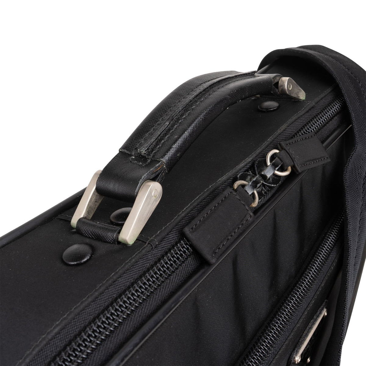 Prada Laptop Business Bag aus schwarzem Tessuto-Nylon – Ansicht 3
