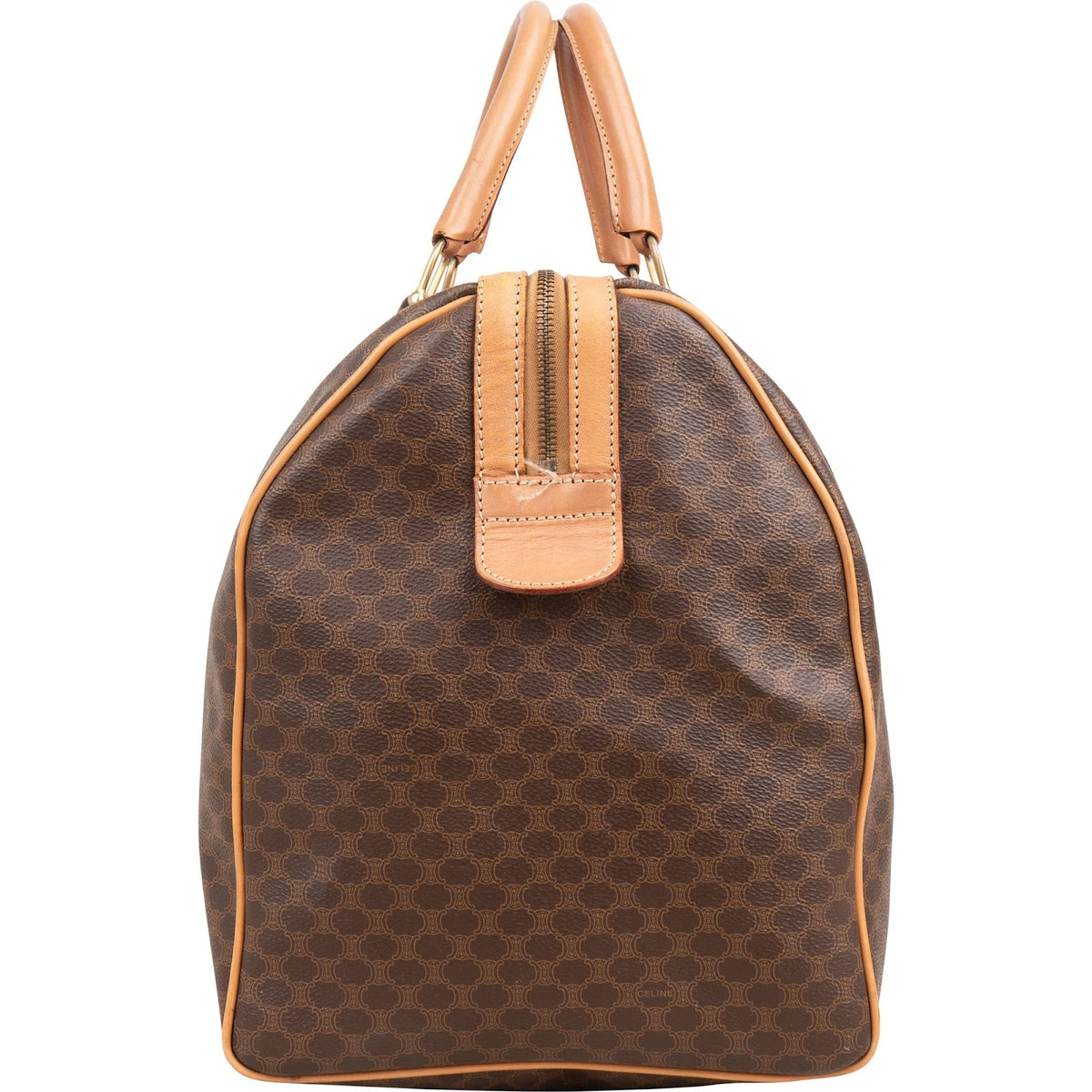 Borsa da viaggio Celine Boston 50 in tela monogram Macadam