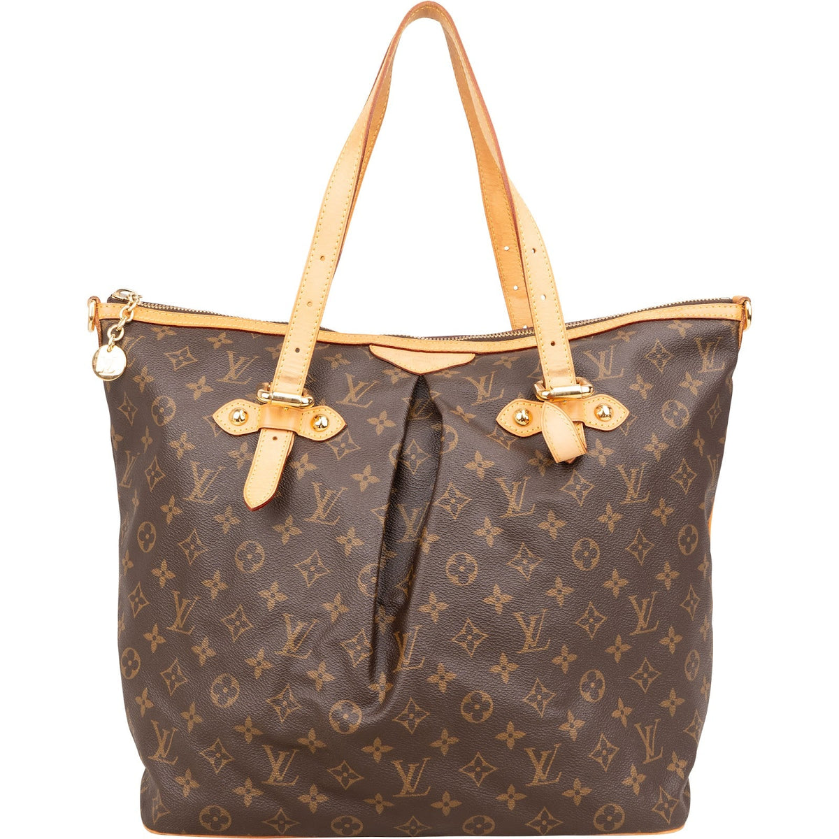 Borsa a spalla Louis Vuitton Palermo GM in tela Monogram