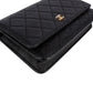 Chanel CC Wallet On Chain aus gestepptem Caviar-Leder – Ansicht 7