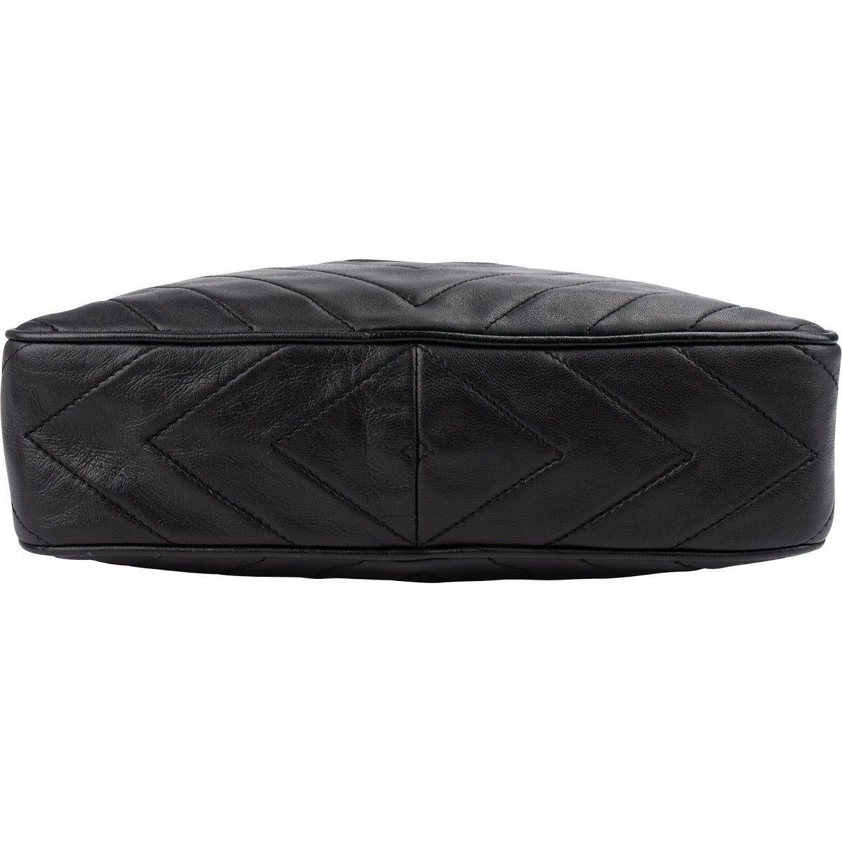 Chanel Quilted Lambskin Chevron Tassel Camera Crossbody Bag