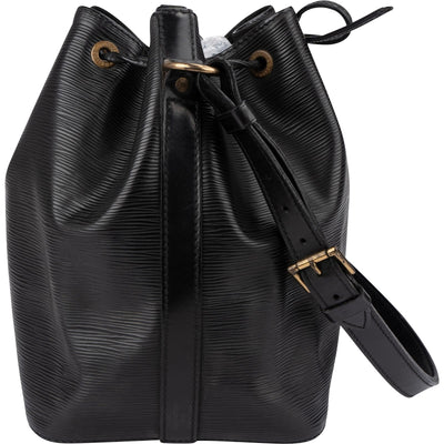 Louis Vuitton Black Epi Leather Petit Noé Shoulder Bag