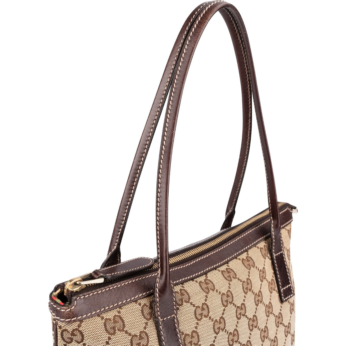 Gucci Monogram GG Canvas D-Ring Interlocking GG Tote, Bild 2 von 10