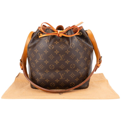 Louis Vuitton Monogram Canvas Petit Noé Shoulder Bag