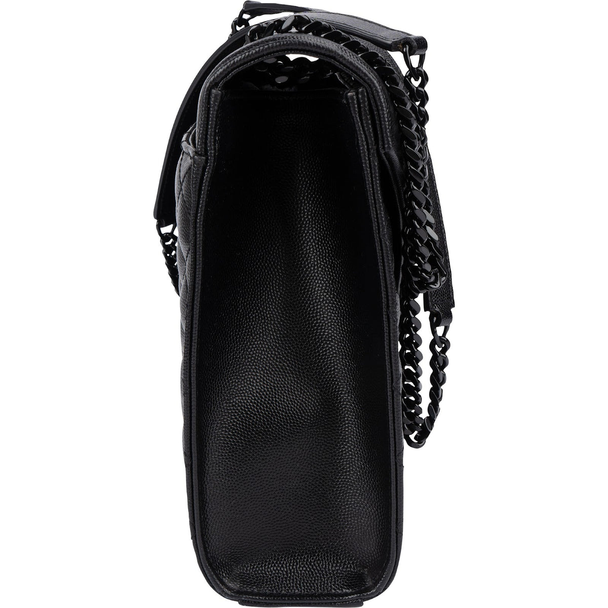 Borsa a tracolla grande Envelope Saint Laurent in pelle Grain de Poudre