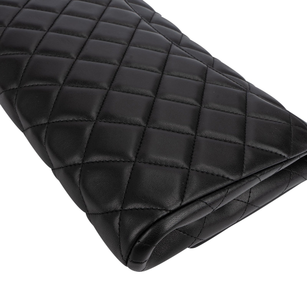 Chanel Lammleder Palladium Single Flap Schultertasche, Bild 7 von 10