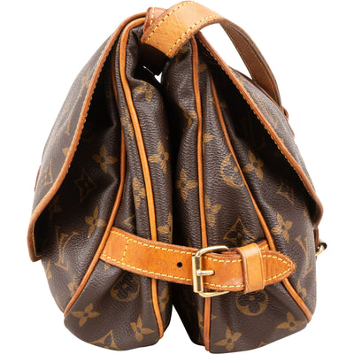 Louis Vuitton Monogram Canvas Saumur 30 crossbody tas