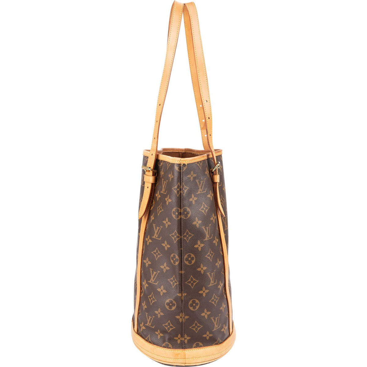 Sac à bandoulière Louis Vuitton Bucket GM en toile Monogram
